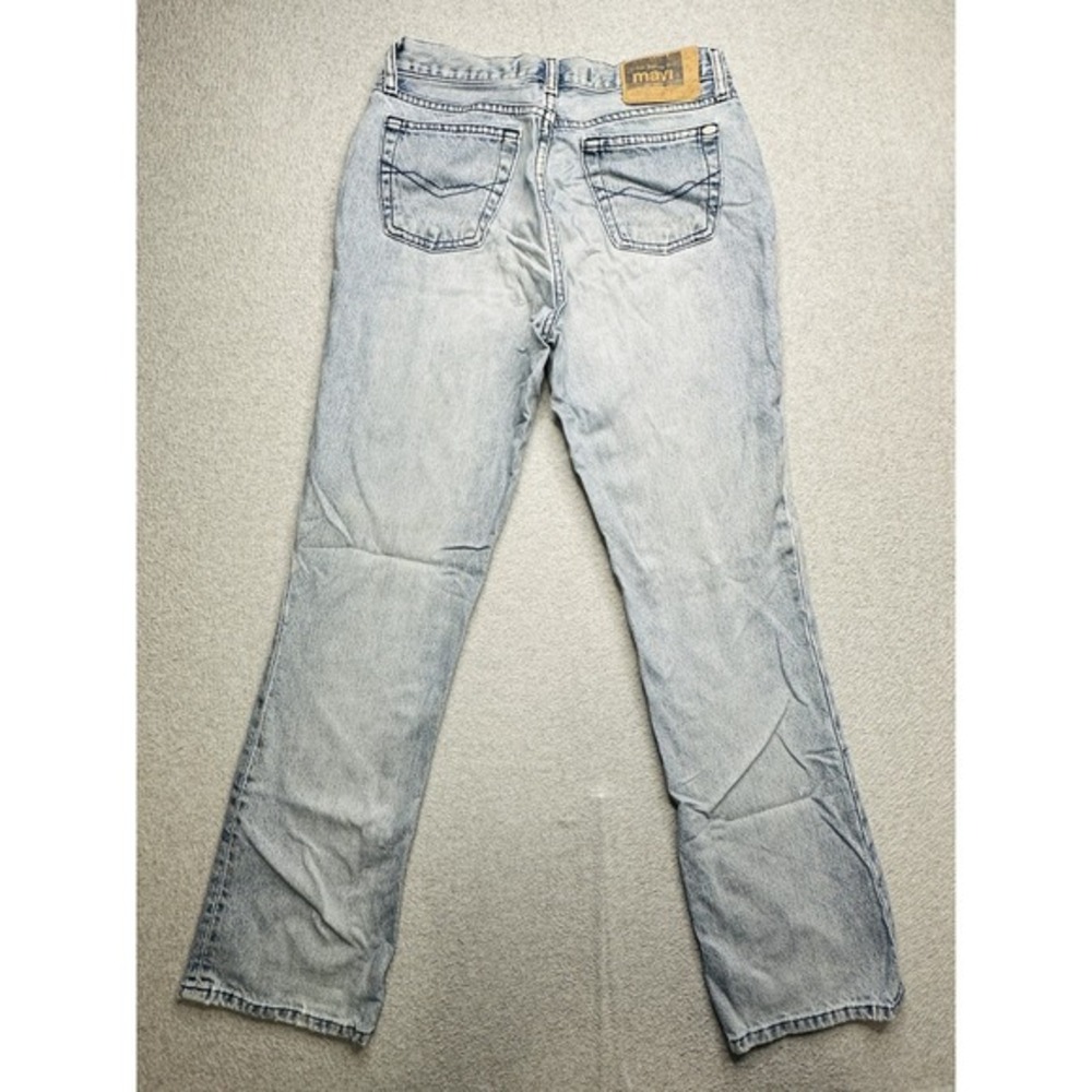 Mavi Jeans Womens 28x30 Light Wash Boot‎ Cut Low Rise Kate YKK Zip Fly Denim